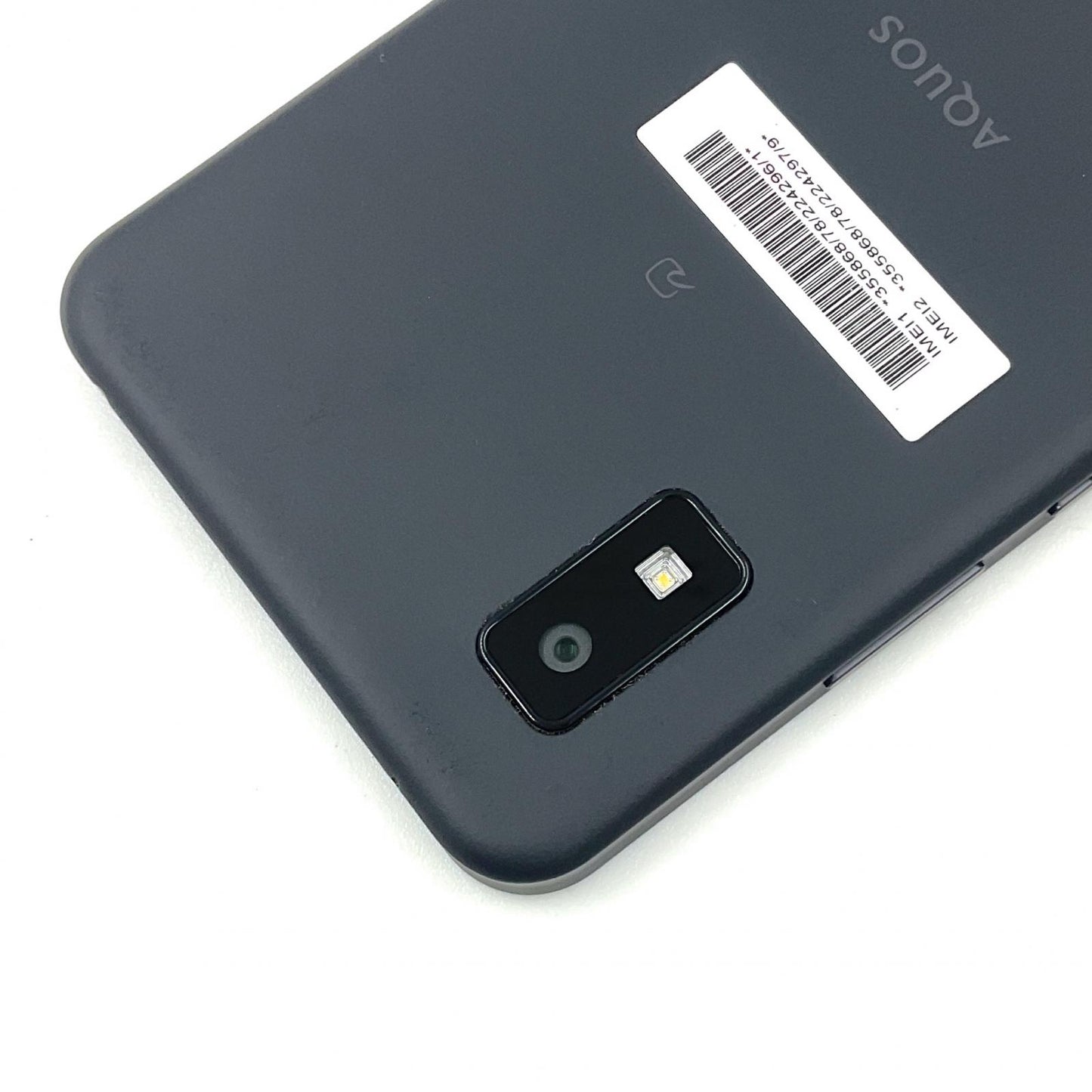 【全額返金保証】【最速発送】SHARP AQUOS wish 64GB チャコール Softbank A104SH 白ロム 美品 動作確認済