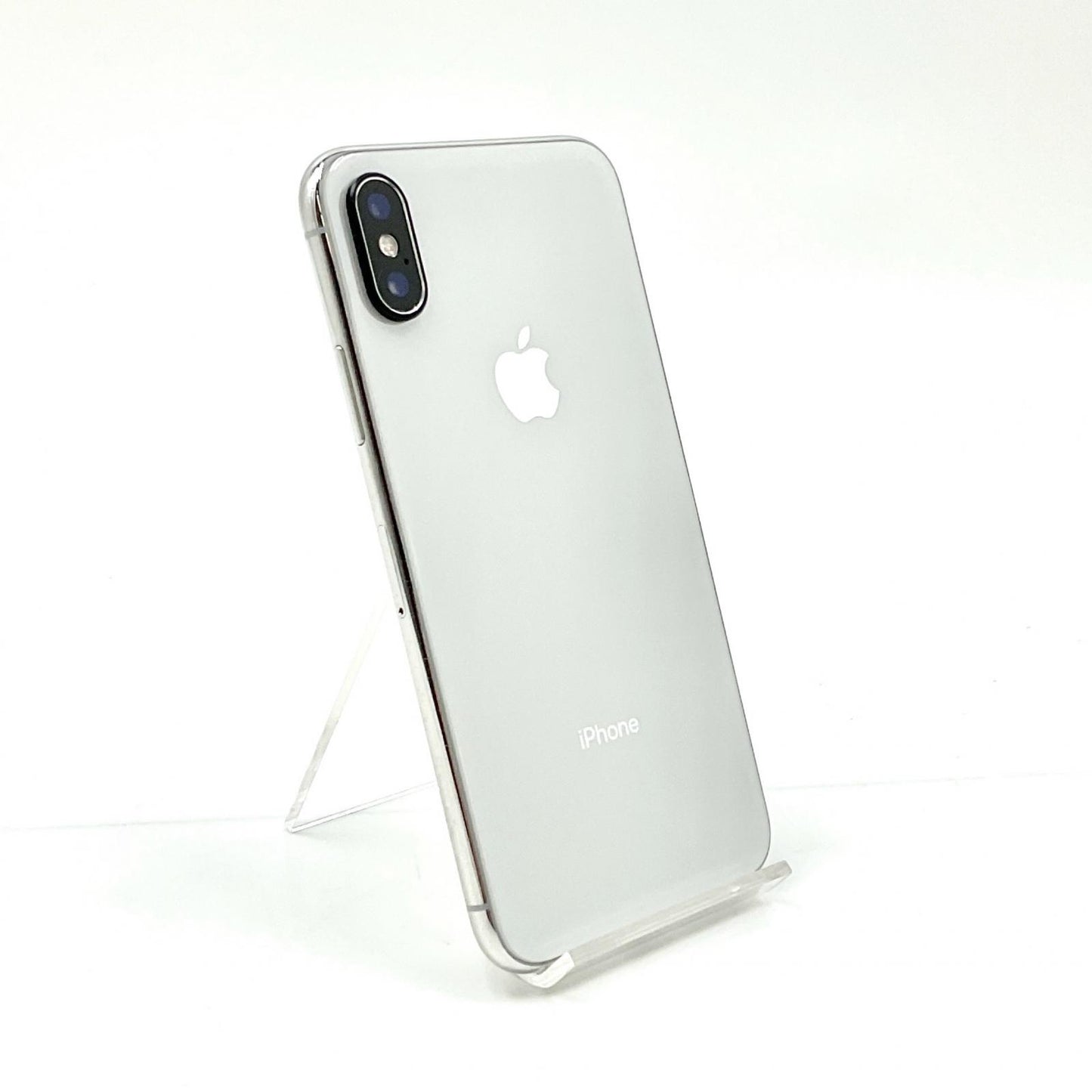 【全額返金保証】【最速発送】Apple iPhone iPhone X 64GB シルバー docomo 白ロム 動作確認済 75%
