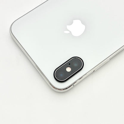 【全額返金保証】【最速発送】Apple iPhone iPhone X 64GB シルバー docomo 白ロム 動作確認済 75%
