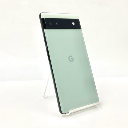 【全額返金保証】【最速発送】Google Pixel 6a 128GB グリーン Softbank Pixel6a 白ロム 動作確認済