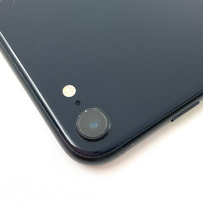 【全額返金保証】【最速発送】Apple iPhone iPhone SE（第3世代） 64GB ミッドナイト Softbank 白ロム 動作確認済 86%