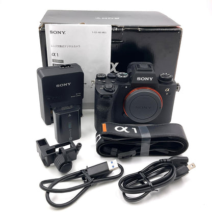 【全額返金保証】【最速発送】Sony デジタル一眼 α1 ILCE-1 ボディ ブラック 動作確認済