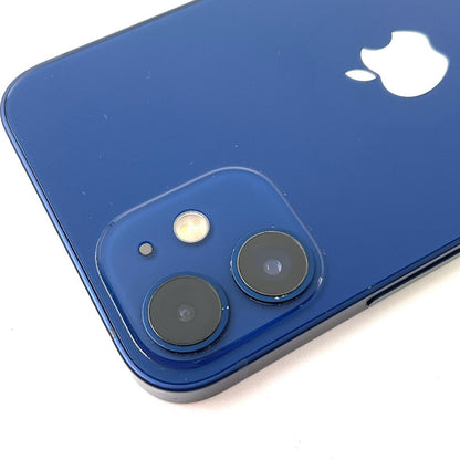 【全額返金保証】【最速発送】Apple iPhone iPhone 12 mini 128GB ブルー Softbank 白ロム 動作確認済 79%