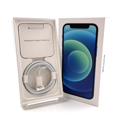 【全額返金保証】【最速発送】Apple iPhone iPhone 12 mini 256GB ブルー SIMフリー 動作確認済 87%