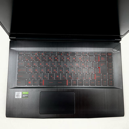 【全額返金保証】【最速発送】MSI GF63 Thin 10SCXR MS-16R4  intel core i7-10750H 8GB M.2 SSD 512GB NVIDIA GeForce GTX 1650 100% 美品 動作確認済