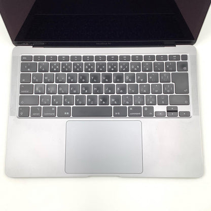 【最速発送】Apple MacBook Air 13インチ 2020 Apple M1 16GB SSD 512GB スペースグレイ 91%【難有】