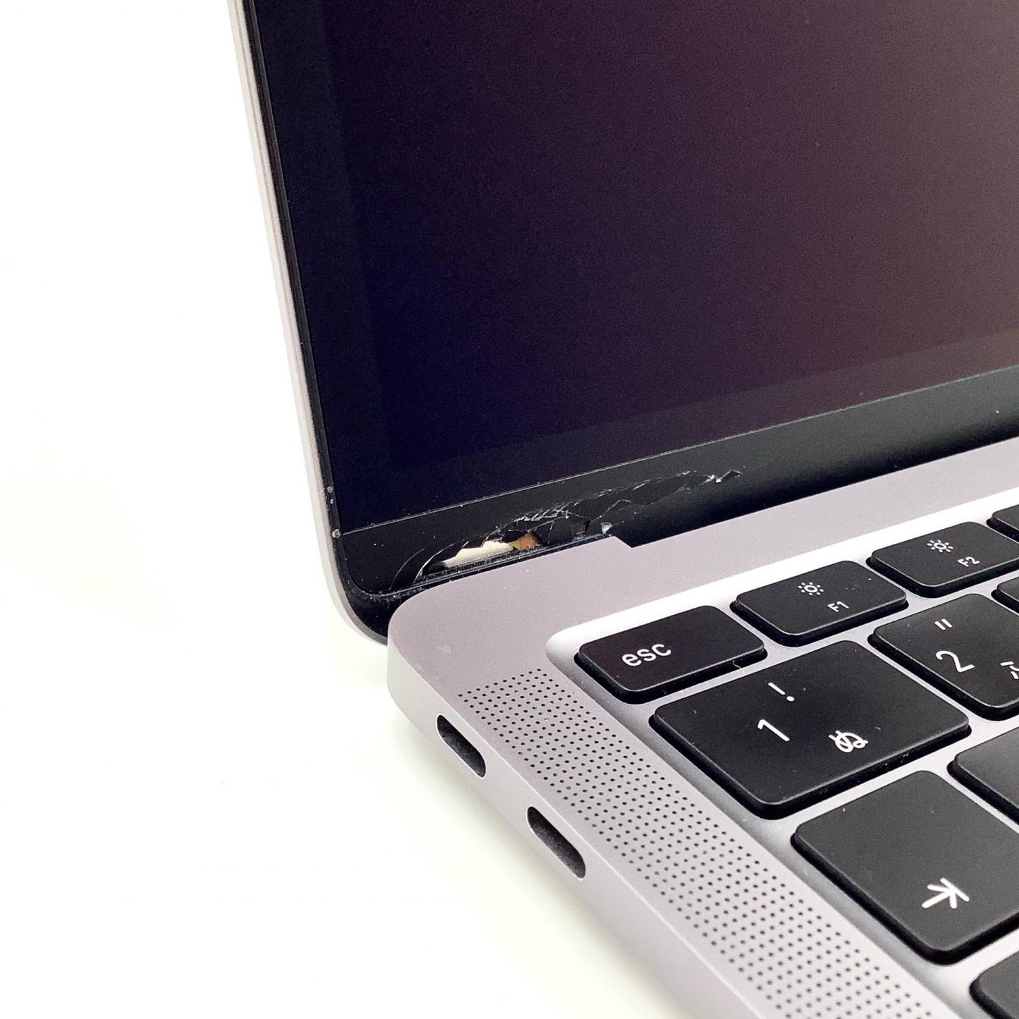 【最速発送】Apple MacBook Air 13インチ 2020 Apple M1 16GB SSD 512GB スペースグレイ 91%【難有】