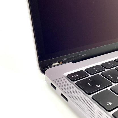 【最速発送】Apple MacBook Air 13インチ 2020 Apple M1 16GB SSD 512GB スペースグレイ 91%【難有】