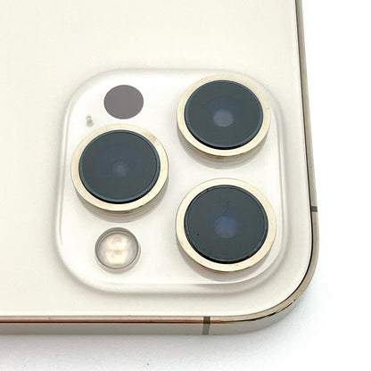 【全額返金保証】【最速発送】Apple iPhone iPhone 12 Pro Max 128GB ゴールド au 白ロム 動作確認済 80%