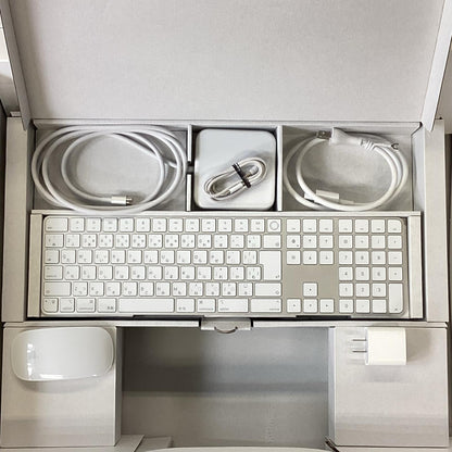 【全額返金保証】【最速発送】Apple iMac 24インチ Apple M3 24GB SSD 512GB シルバー 超美品 動作確認済