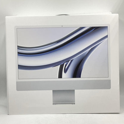 【全額返金保証】【最速発送】Apple iMac 24インチ Apple M3 24GB SSD 512GB シルバー 超美品 動作確認済