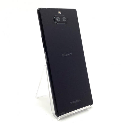 【全額返金保証】【最速発送】Sony Xperia 8 64GB ブラック au SOV42-u 白ロム 動作確認済