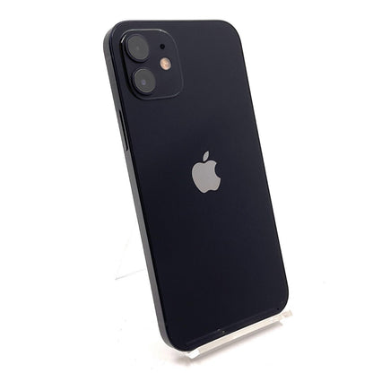 【全額返金保証】【最速発送】Apple iPhone iPhone 12 64GB ブラック Softbank 白ロム 動作確認済 83%