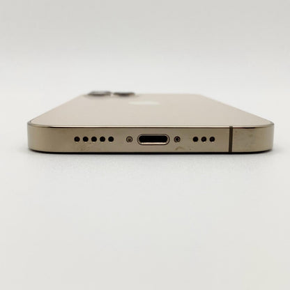 【全額返金保証】【最速発送】Apple iPhone iPhone 12 Pro 256GB ゴールド docomo SIMフリー 白ロム 美品 動作確認済 80%