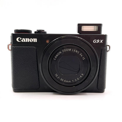 【全額返金保証】【最速発送】Canon コンパクトデジタルカメラ PowerShot G9 X Mark II [ブラック] 美品 動作確認済