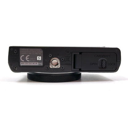 【全額返金保証】【最速発送】Canon コンパクトデジタルカメラ PowerShot G9 X Mark II [ブラック] 美品 動作確認済