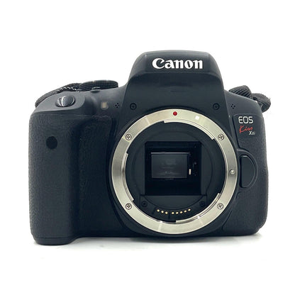 【全額返金保証】【最速発送】Canon デジタル一眼 EOS Kiss X8i EF-S18-55 IS STM レンズキット ブラック 動作確認済
