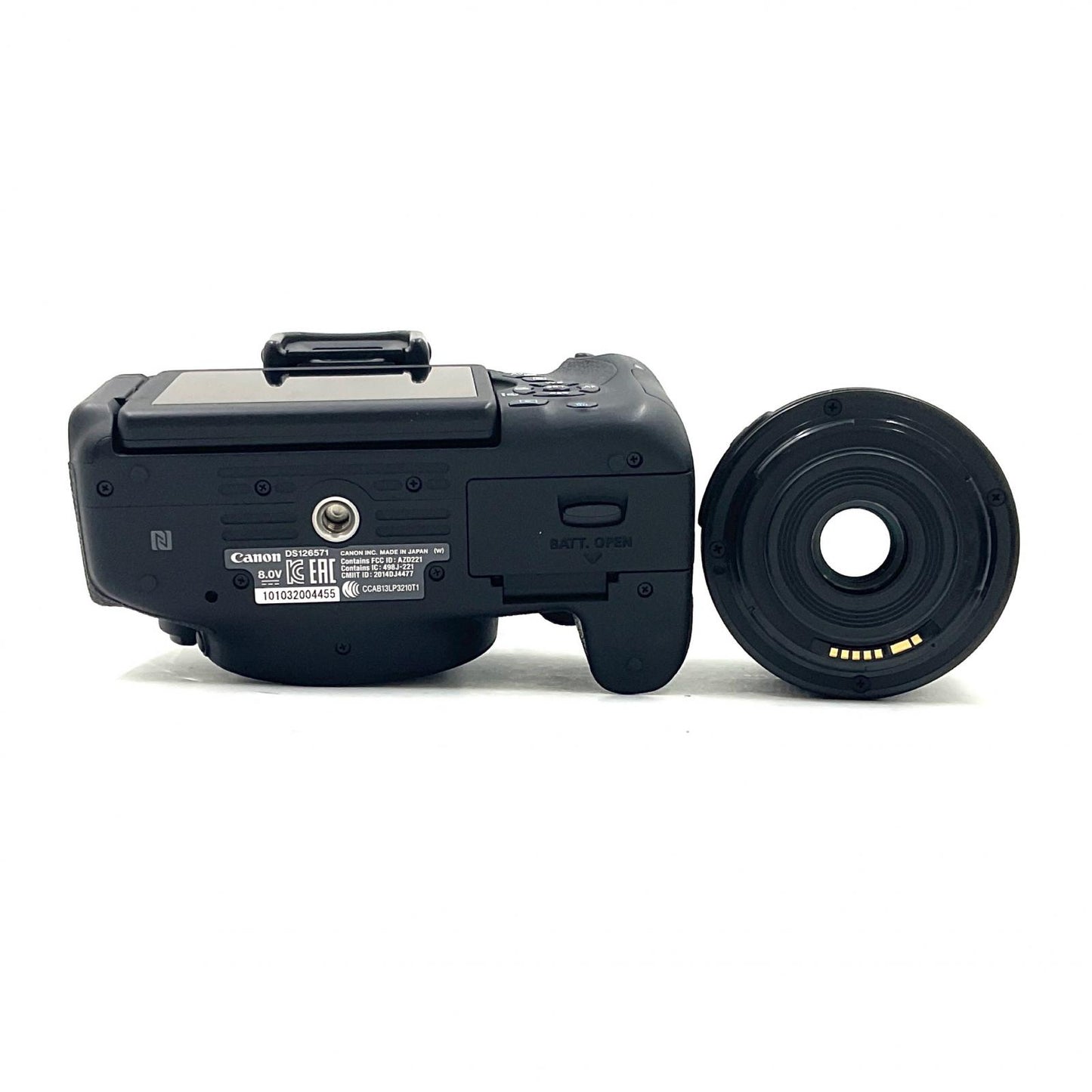 【全額返金保証】【最速発送】Canon デジタル一眼 EOS Kiss X8i EF-S18-55 IS STM レンズキット ブラック 動作確認済