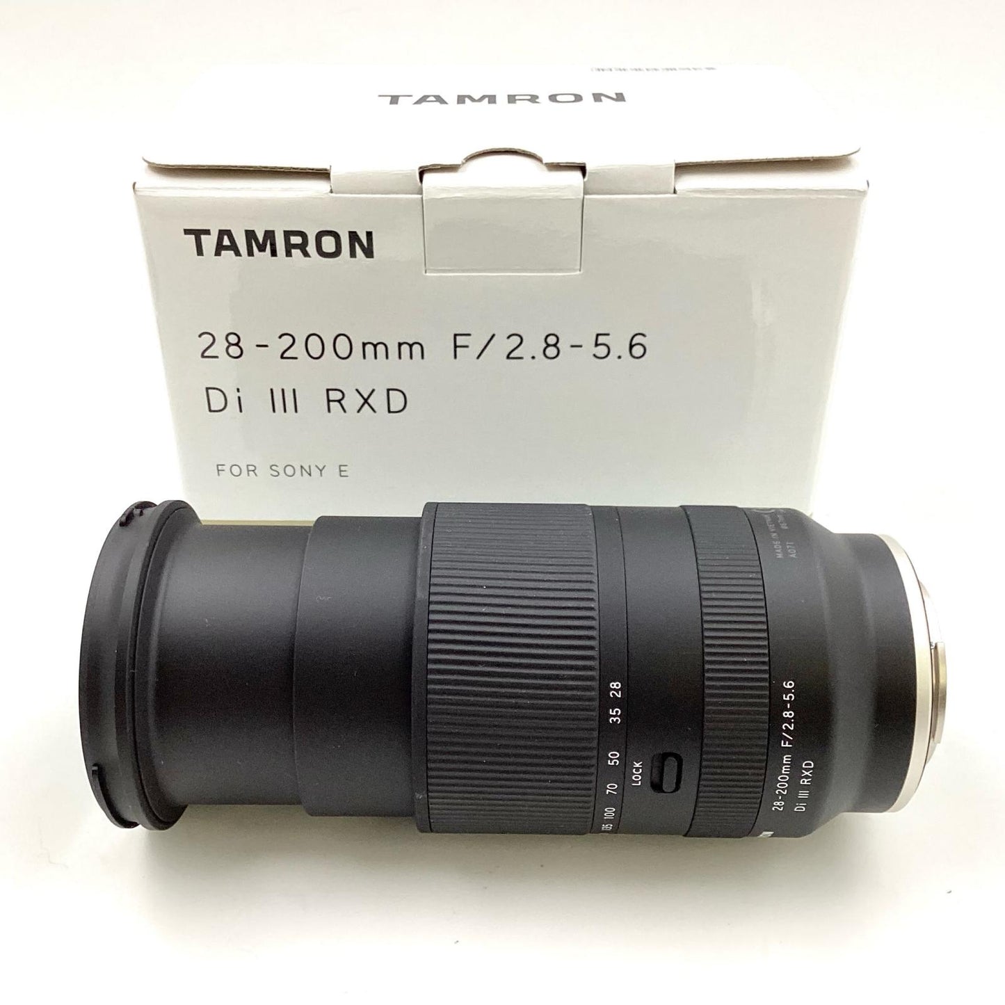 【全額返金保証】【最速発送】TAMRON 28-200mm F/2.8-5.6 Di III RXD  美品 動作確認済