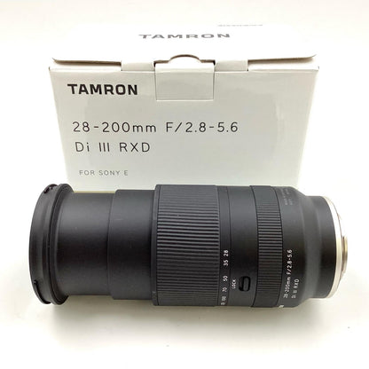 【全額返金保証】【最速発送】TAMRON 28-200mm F/2.8-5.6 Di III RXD  美品 動作確認済