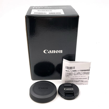 【全額返金保証】【最速発送】Canon RF35mm F1.8 マクロ IS STM 超美品 動作確認済