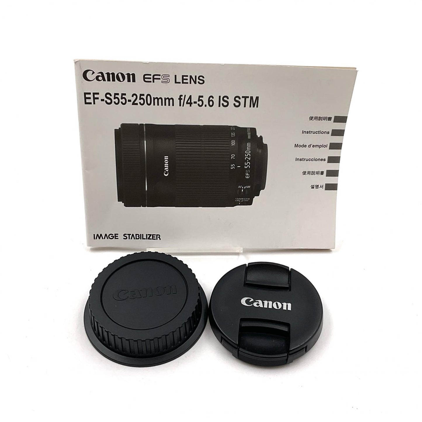 【全額返金保証】【最速発送】Canon EF-S55-250mm F4-5.6 IS STM 動作確認済