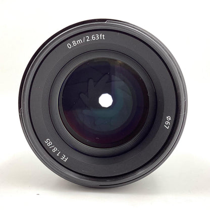 【全額返金保証】【最速発送】Sony FE 85mm F1.8 SEL85F18 美品 動作確認済
