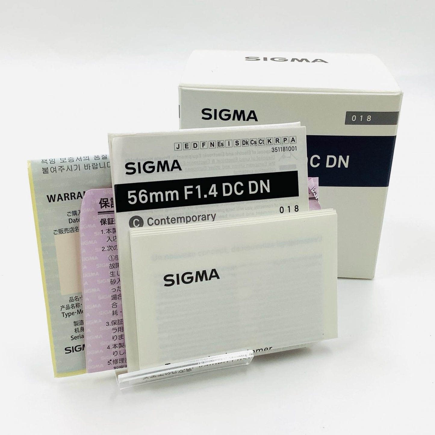【全額返金保証】【最速発送】SIGMA 56mm F1.4 DC DN [ソニーE用] 動作確認済