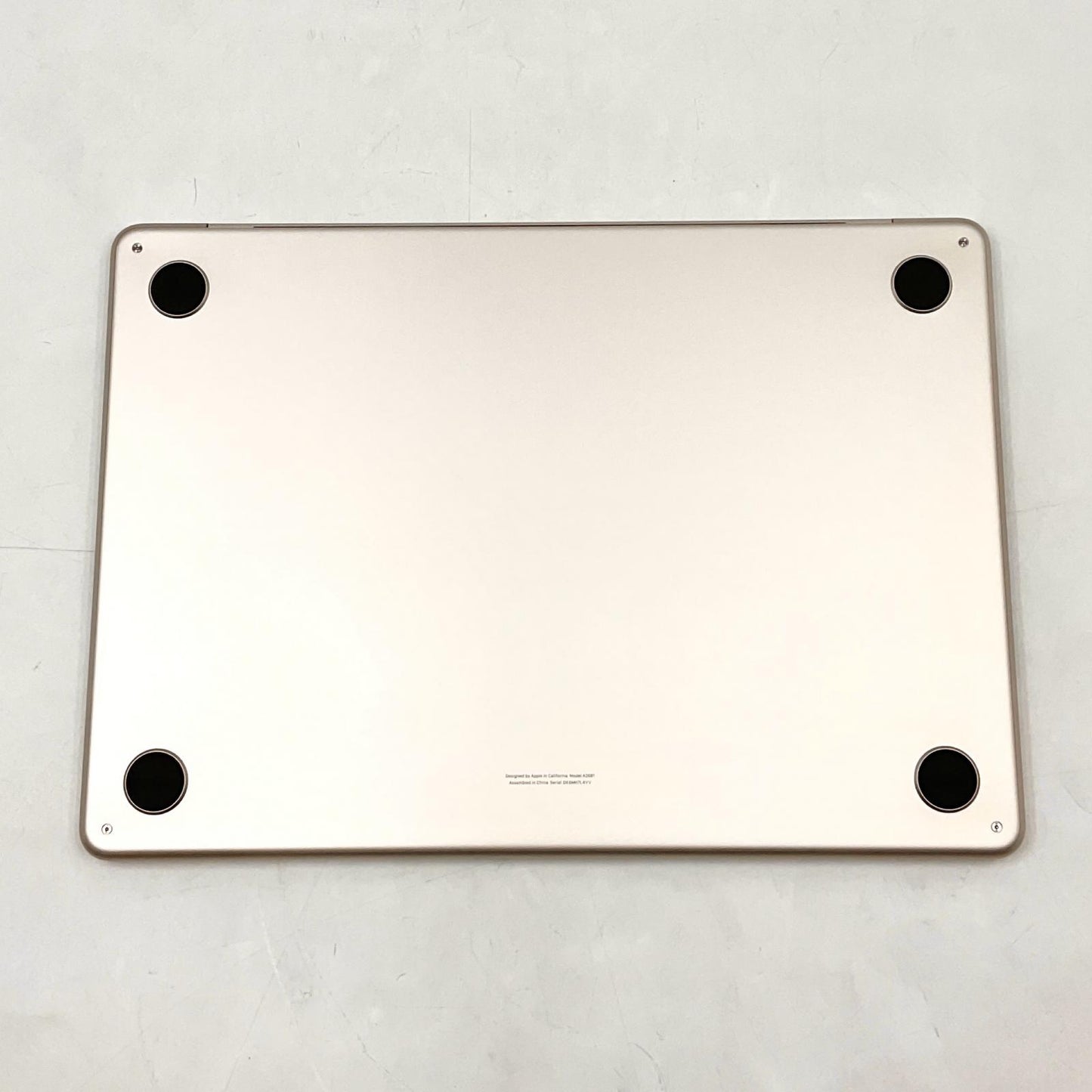 【全額返金保証】【最速発送】Apple MacBook Air 13.6インチ 2022 Apple M2 8GB SSD 256GB スターライト 100% 美品 動作確認済