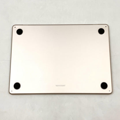 【全額返金保証】【最速発送】Apple MacBook Air 13.6インチ 2022 Apple M2 8GB SSD 256GB スターライト 100% 美品 動作確認済