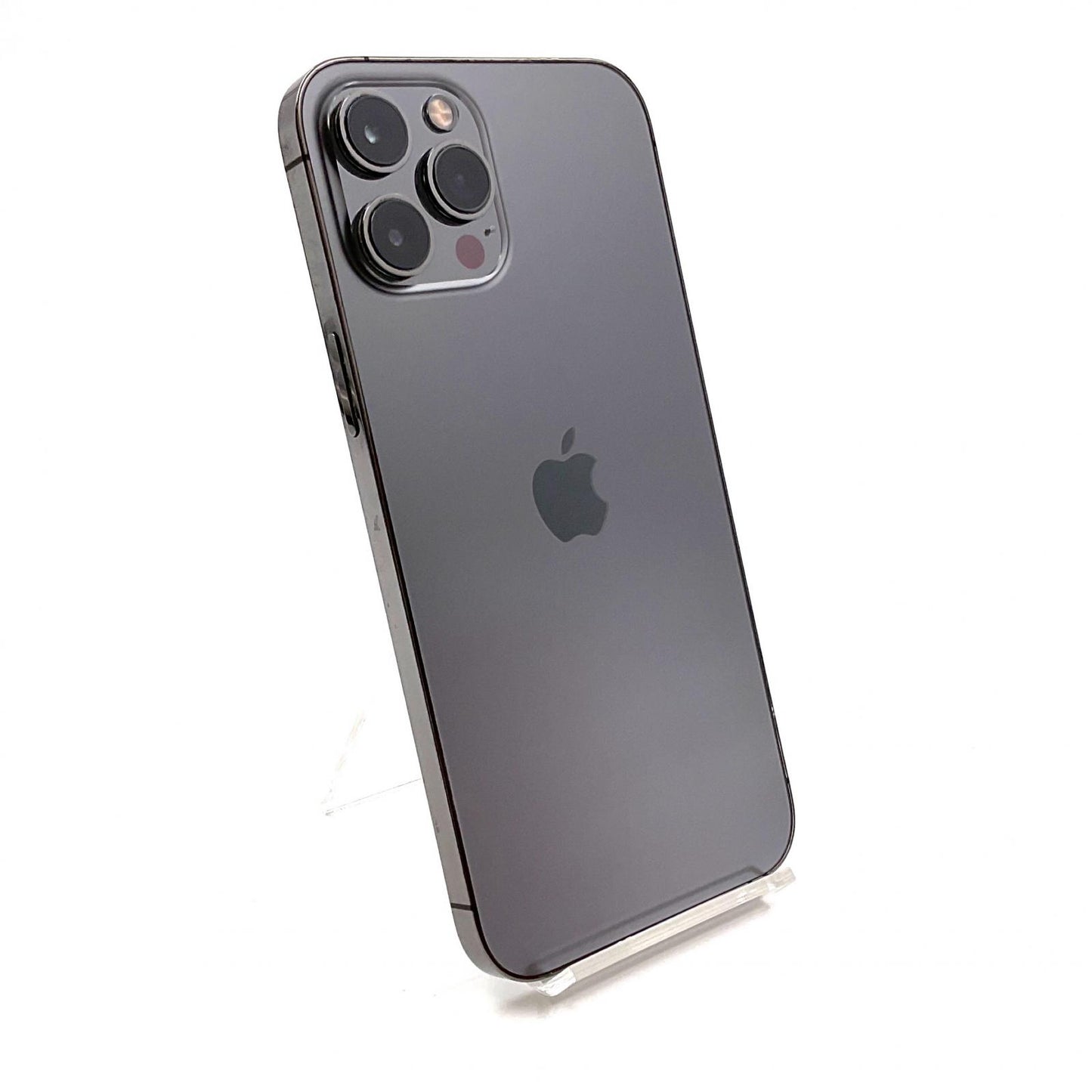 【全額返金保証】【最速発送】Apple iPhone iPhone 12 Pro Max 128GB グラファイト au 白ロム 動作確認済 90%