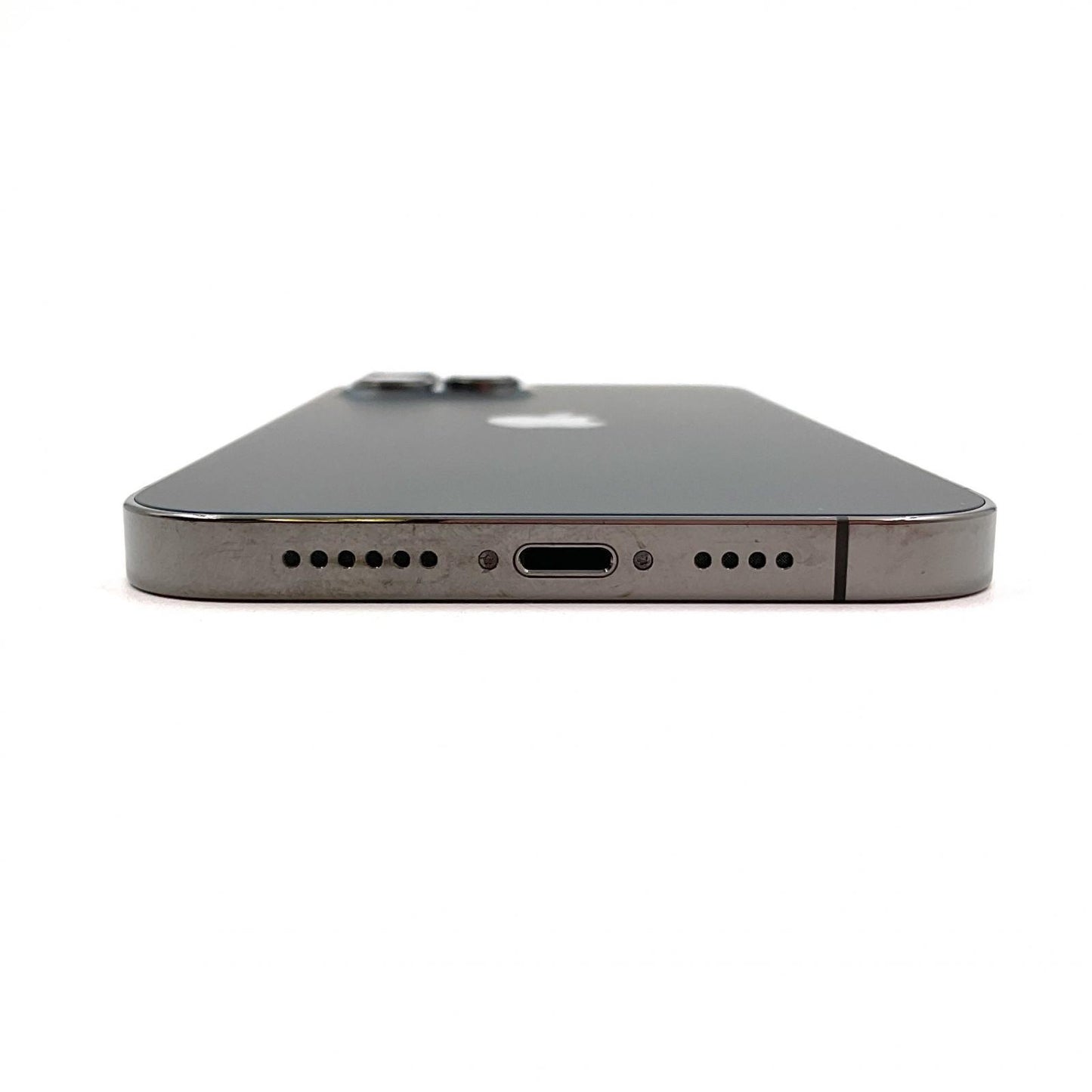 【全額返金保証】【最速発送】Apple iPhone iPhone 12 Pro Max 128GB グラファイト au 白ロム 動作確認済 90%