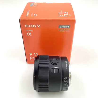 【全額返金保証】【最速発送】Sony E 11 mm F1.8 SEL11F18 超美品 動作確認済
