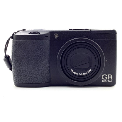 【全額返金保証】【最速発送】RICOH コンパクトデジタルカメラ GR DIGITAL II 美品 動作確認済