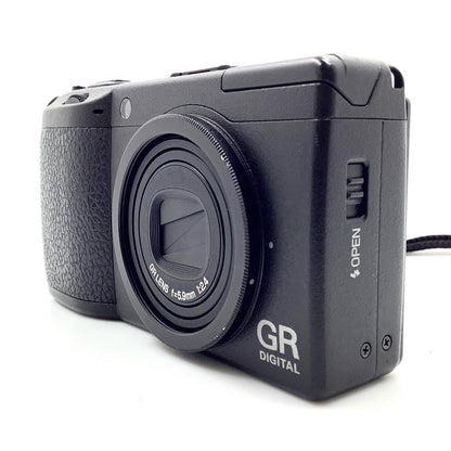【全額返金保証】【最速発送】RICOH コンパクトデジタルカメラ GR DIGITAL II 美品 動作確認済