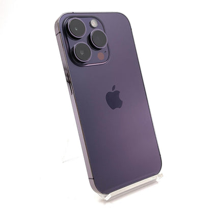 【全額返金保証】【最速発送】Apple iPhone iPhone 14 Pro 512GB ディープパープル 楽天モバイル 動作確認済 85%