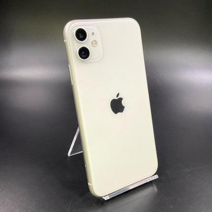 【全額返金保証】【最速発送】Apple iPhone iPhone 11 256GB ホワイト au 白ロム 動作確認済 75%