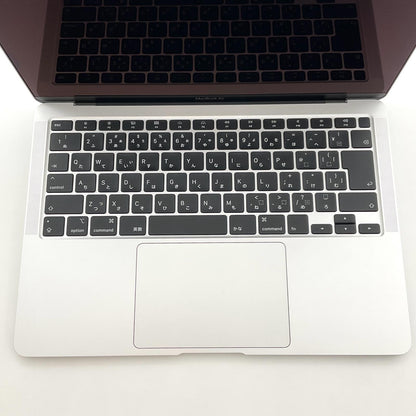 【全額返金保証】【最速発送】Apple MacBook Air 13インチ 2020 1.1GHｚ クアッドコア Intel Core i5 8GB SSD 512GB シルバー 81.5% 動作確認済
