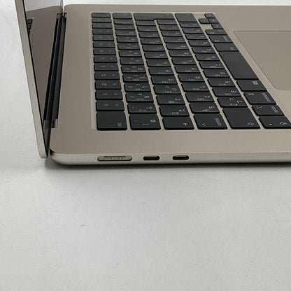 【全額返金保証】【最速発送】Apple MacBook Air 15.3インチ 2023 Apple M2 16GB SSD 512GB スターライト 98% 美品 動作確認済