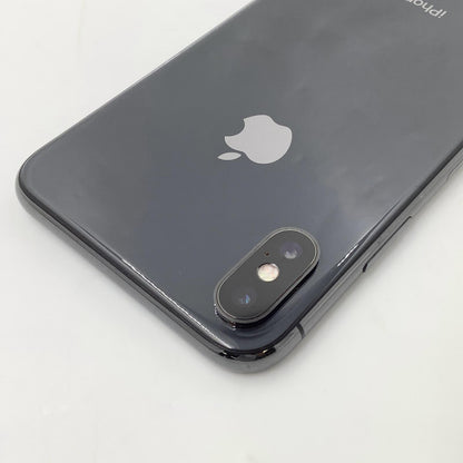 【最速発送】Apple iPhone iPhone X 256GB スペースグレイ au 白ロム【難有】 63%