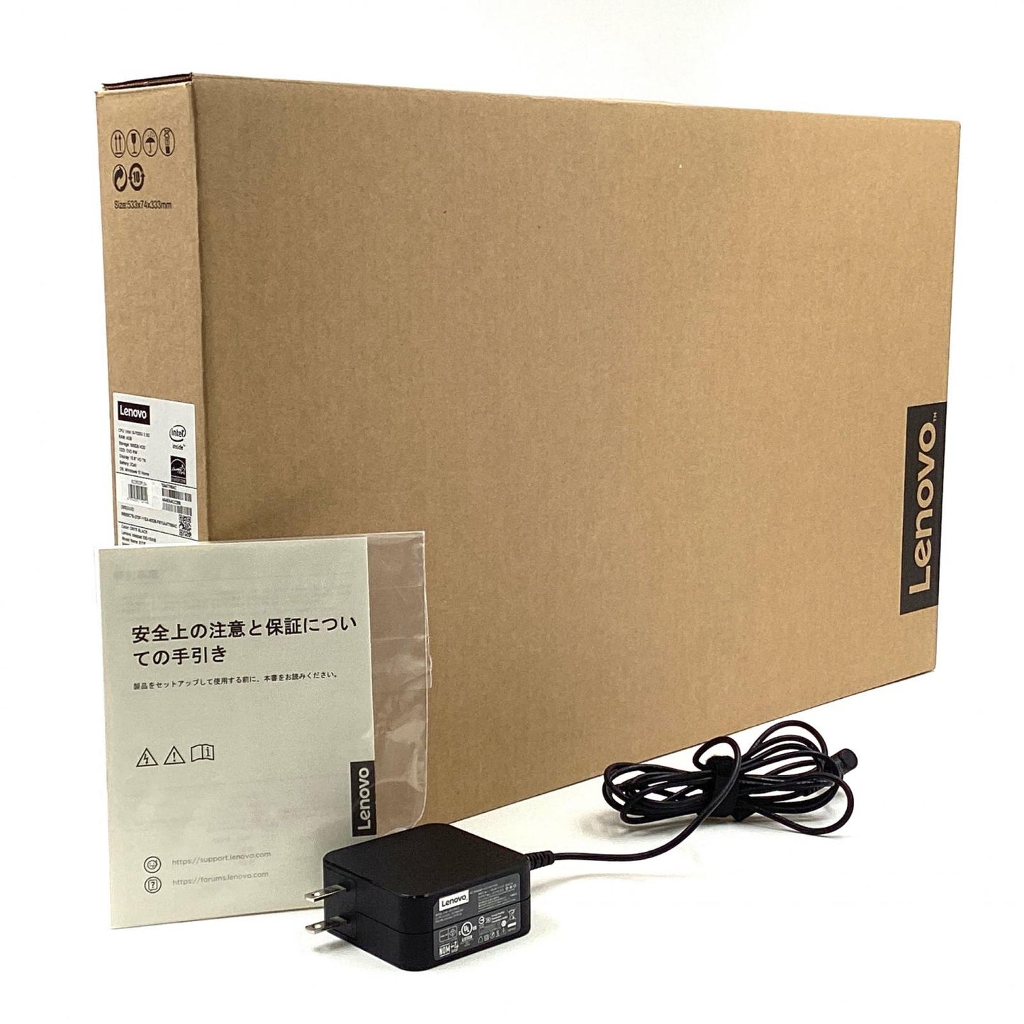 【全額返金保証】【最速発送】Lenovo IDEAPAD 330 330-15IKB Intel Core i3-7020U 4GB HDD 500GB 92.8% 動作確認済