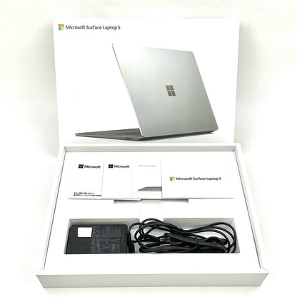 【全額返金保証】【最速発送】Microsoft Surface Laptop 5 1950 12th Gen Intel(R) Core(TM) i5-1235U 2.50GHz 8GB M.2 SSD 256GB 100% 美品 動作確認済