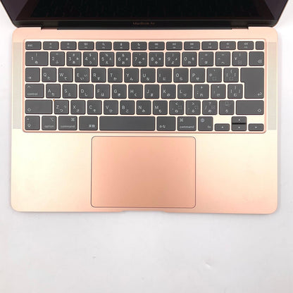 【全額返金保証】【最速発送】Apple MacBook Air 13インチ 2020 Apple M1 8GB SSD 256GB ゴールド 100% 動作確認済