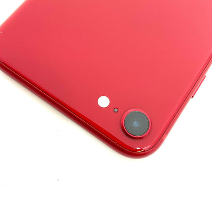 【全額返金保証】【最速発送】Apple iPhone iPhone SE（第3世代） 64GB (PRODUCT)RED au 白ロム 美品 動作確認済 86%