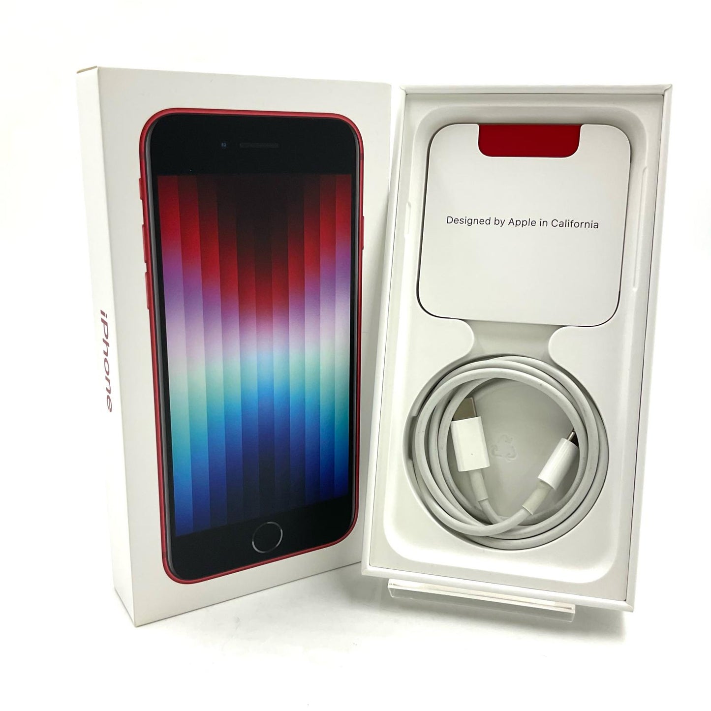 【全額返金保証】【最速発送】Apple iPhone iPhone SE（第3世代） 64GB (PRODUCT)RED au 白ロム 美品 動作確認済 86%