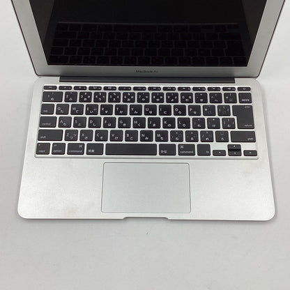 【全額返金保証】【最速発送】Apple MacBook Air 11インチ 2015 1.6GHz デュアルコア Intel Core i5 4GB SSD 128GB シルバー 動作確認済