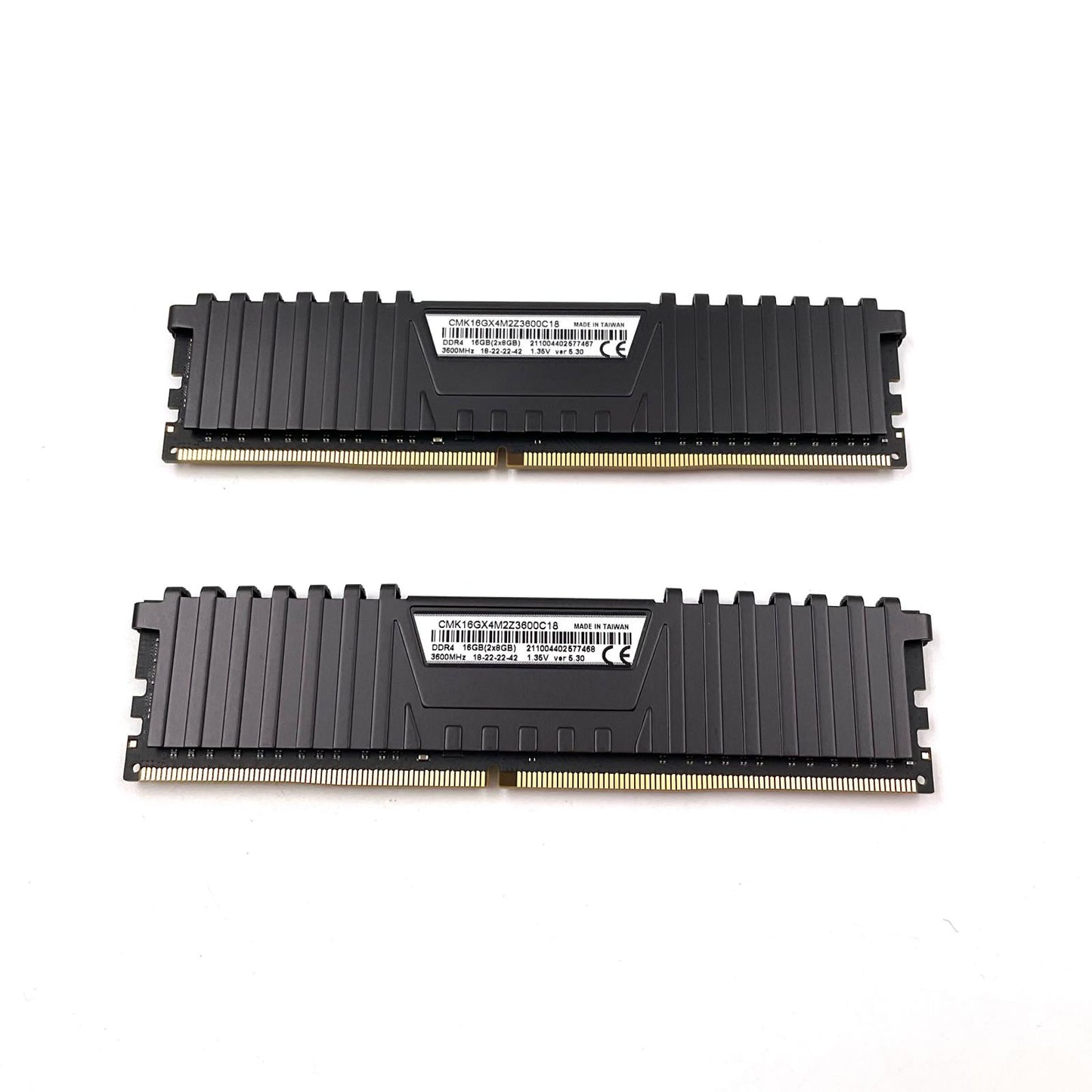 【全額返金保証】【最速発送】CORSAIR メモリ DDR4 PC4-28800 8GB 2枚組 CMK16GX4M2Z3600C18 超美品 動作確認済