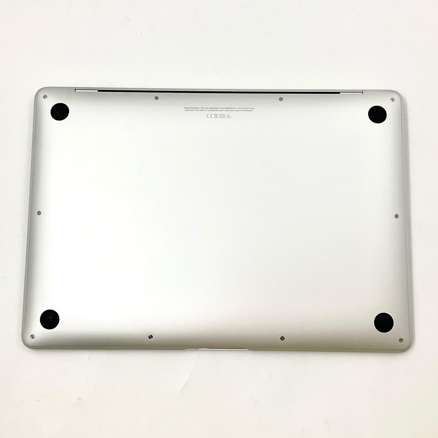 【全額返金保証】【最速発送】Apple MacBook Air 13.3インチ 2020 Apple M1 8GB SSD 256GB シルバー 87% 動作確認済