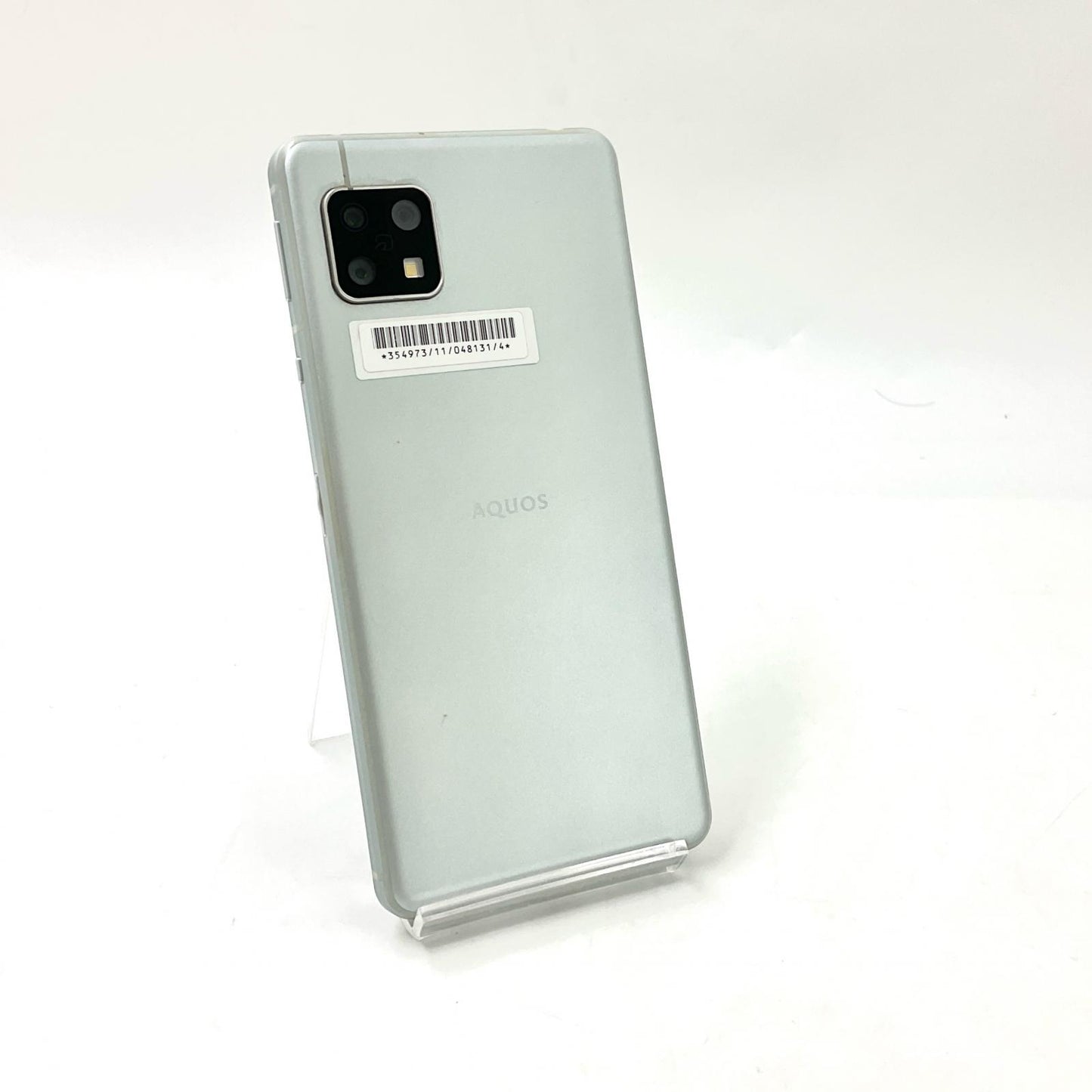 【全額返金保証】【最速発送】SHARP AQUOS sense5G 64GB オリーブシルバー SIMフリー A004SH 動作確認済