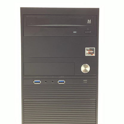 【全額返金保証】【最速発送】TSUKUMO Ryzen 5 5600  32GB SSD 500GB HDD 2TB Radeon RX 6400 動作確認済